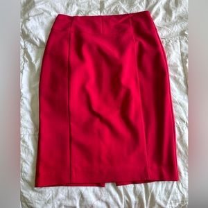 Express pencil skirt sz 10 RED